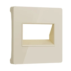 Изображение Накладка для двойной розетки Еthernet RJ-45 (айвори акрил) W1191143