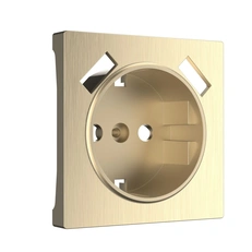 Изображение Накладкадля розетки USB (шампань рифленый) W1179510